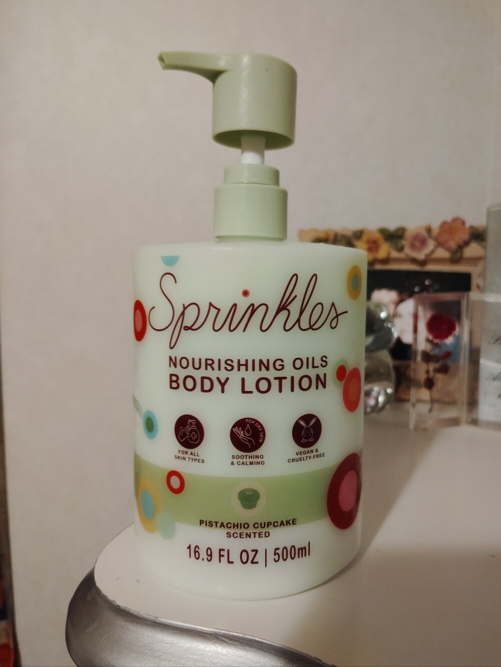 New Fresh Very Rare Sprinkles Nourishing Oils Pistachio Cupcake Jumbo Lotion